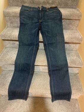 New Banana Republic Dark Blue Women's Straight-Leg Jeans